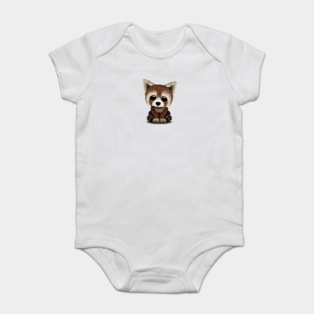 Wallpaper Cute Baby Red Panda Red Panda Onesie Teepublic For iPhone Free