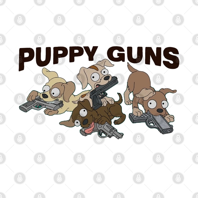 Puppy Guns by AnnoyedGruntBoys