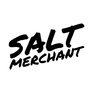 Salt Merchant Marker Logo - Black T-Shirt