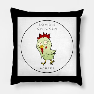 Zombie Chicken Pillow