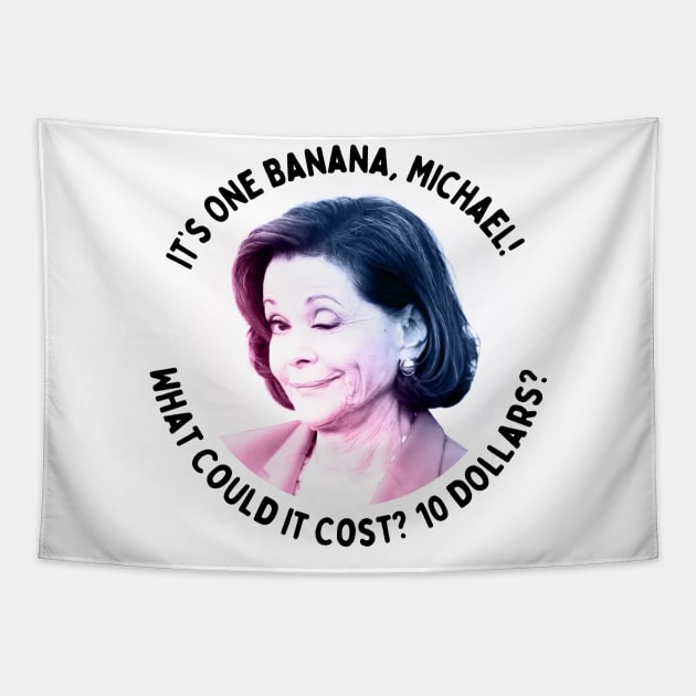 It’s One Banana, Michael! What Could It Cost? 10 Dollars? Tapestry by akastardust