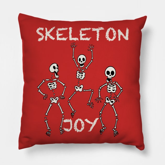 Skelton Joy Pillow by Ben's