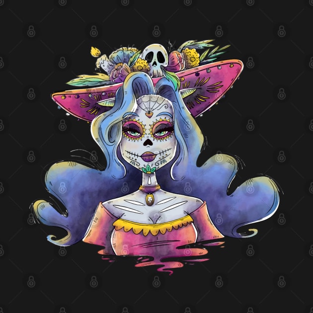 Day Of The Dead La Calavera Catrina by Flippin' Sweet Gear