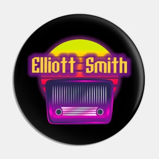 elliot smith retro Pin