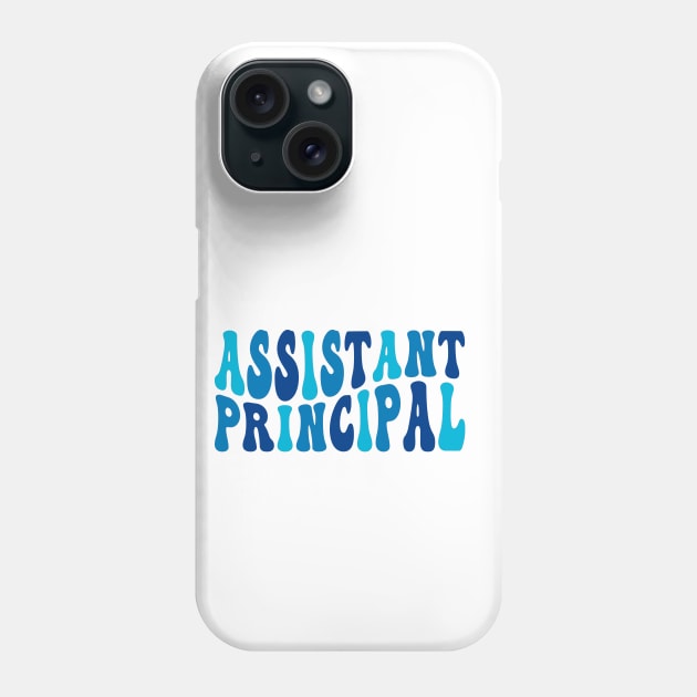 Groovy Assistant Principal Funny School Worker Assistant Phone Case by Flow-designs