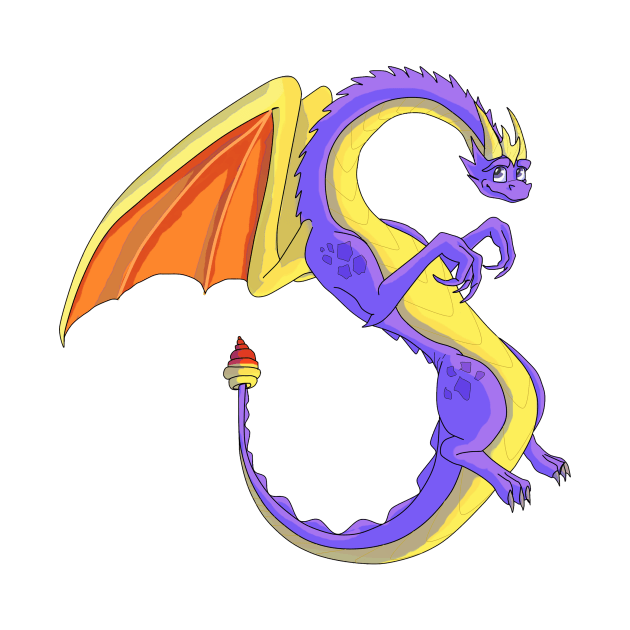 Spyro The Dragon by Nestarius