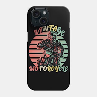 Retro Motorcycle Phone Case