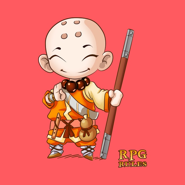 RPG Rules. Monk by MauroPeroni