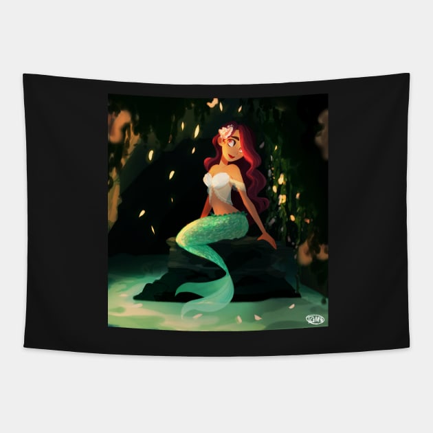 Mermaid Tapestry by CorinnaMarie