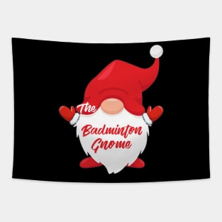 The Badminton Gnome Matching Family Christmas Pajama Tapestry