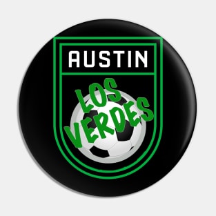 Los Verdes Austin Soccer Pin