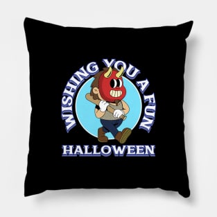 wishing you a fun halloween Pillow