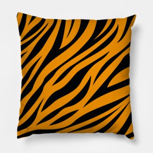 Tiger Skin Art Pattern | Wile Life Vibes Pillow