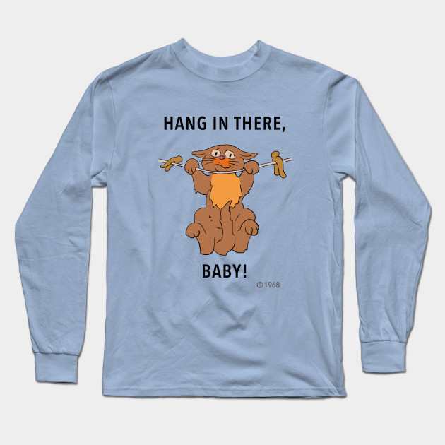 Hang In There Baby Simpsons Long Sleeve T Shirt Teepublic