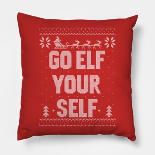 Go Elf Your Self Pillow