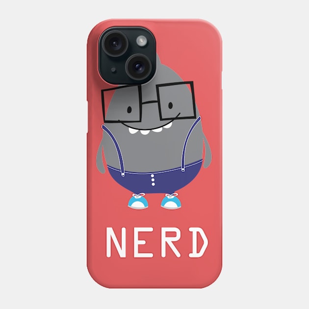 Nerd Monster Phone Case by katelein