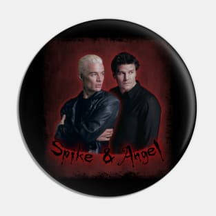 Spike & Angel Vintage Look Pin