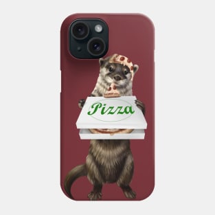 Pizza otter Phone Case