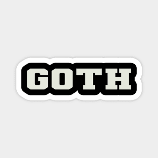 Goth Word Magnet