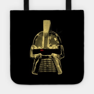 Battlestar Galactica Gold Cylon by HomeStudio Tote