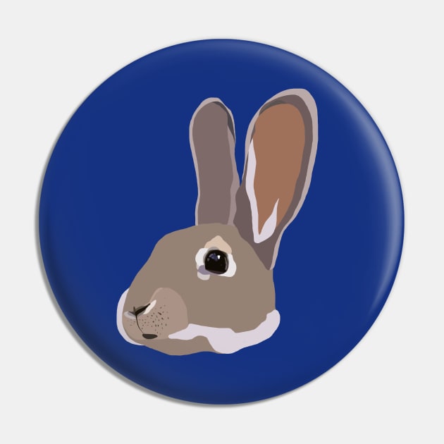 Rabbit Pin by ElviaMontemayor