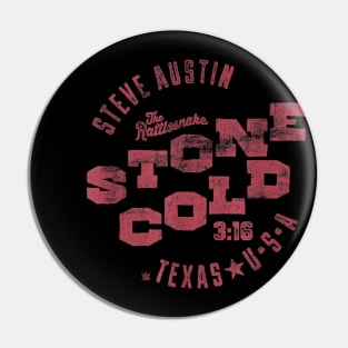 Stone Cold Steve Austin Texas Vintage Type Pin