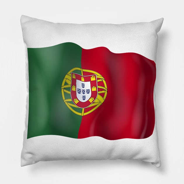 Portugal flag Pillow by SerenityByAlex