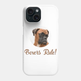 Boxers Rule! Phone Case