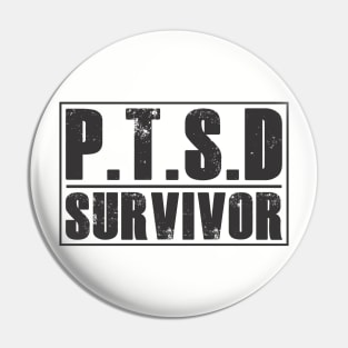 PTSD Survivor Pin