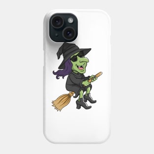 Cool Funny Halloween Witch Phone Case