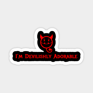 Devilishly Adorable Magnet