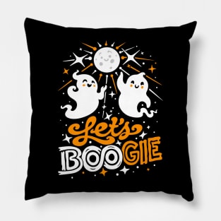 Let's BOOgie! Pillow