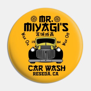 Miyagi's car wash Pin