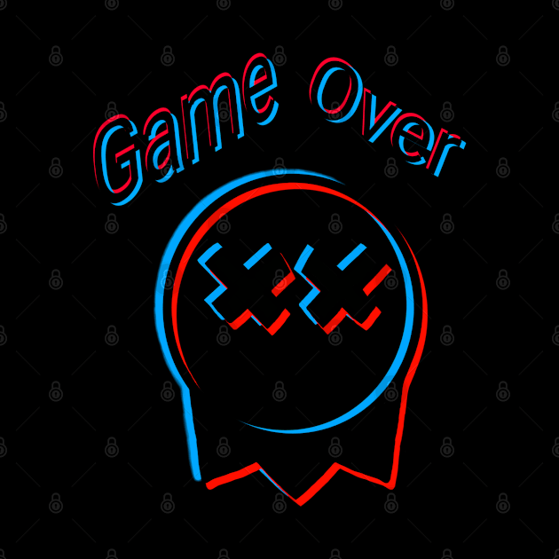 Game Over shirt design by DlcEmporium