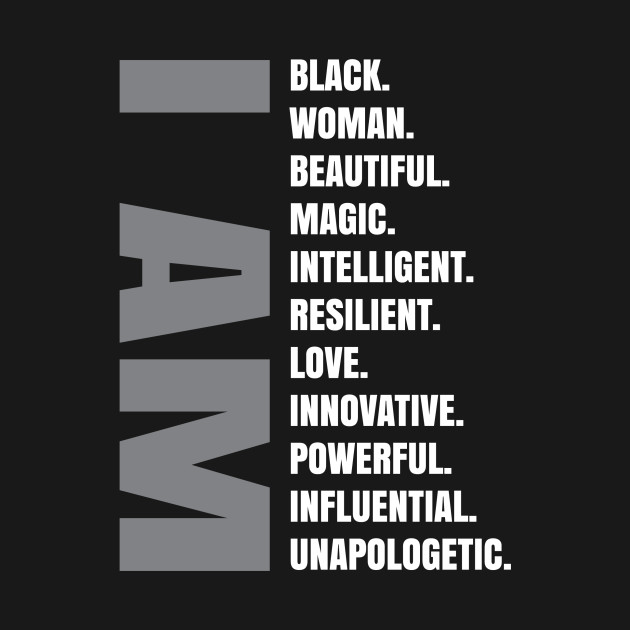 I Am | Black Woman - Black Pride - Phone Case