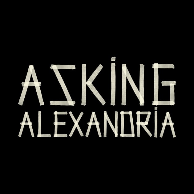 Asking Alexandria - Paper Tape by PAPER TYPE