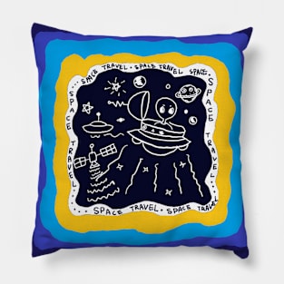 space travel Pillow