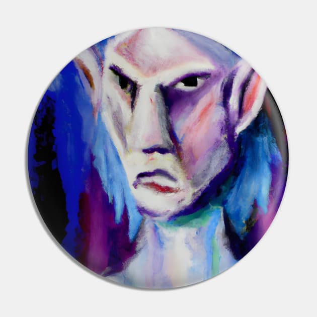 Elf - modern expressionism Pin by Ravenglow