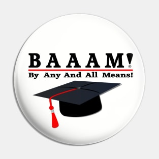 BAAAM! Graduation Cap Pin