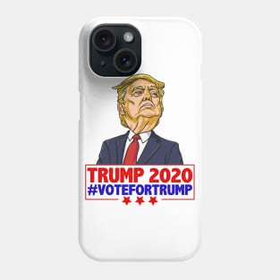 Trump 2020 #VoteForTrump MAGA gift for Anti Democrat Trump Supporters Phone Case