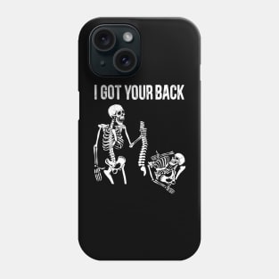 I Got Your Back Skeleton Halloween Costume Phone Case