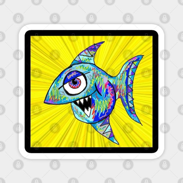 fish,phishing,fishing 2 Magnet by LowEndGraphics