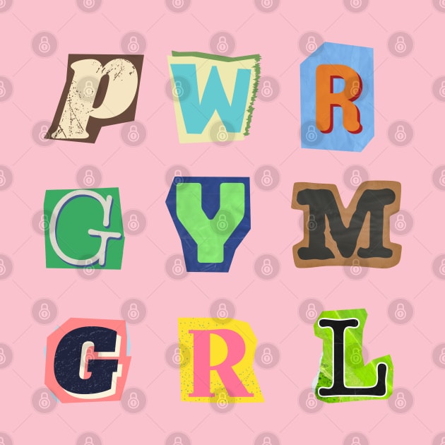 Power gym girl by Studio468