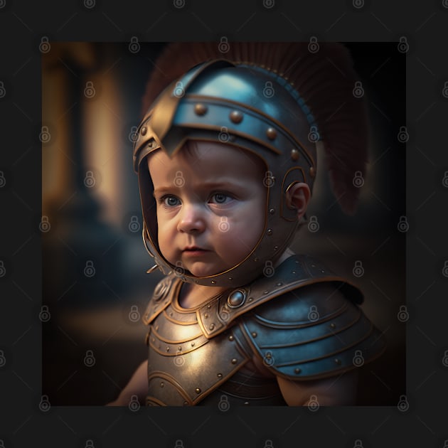 A Cute Gladiator Baby by daniel4510