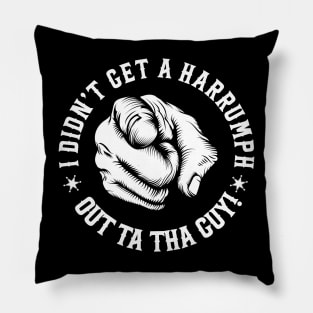 Vintage Retro Black Comedy Movie Vintage Retro Pillow