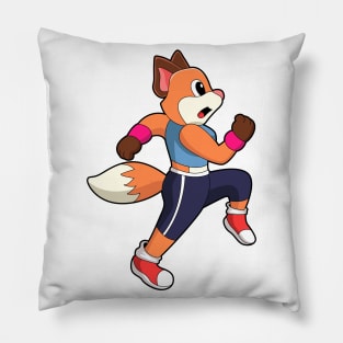 Fox at Running Pillow