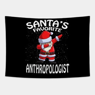 Santas Favorite Anthropologist Christmas Tapestry