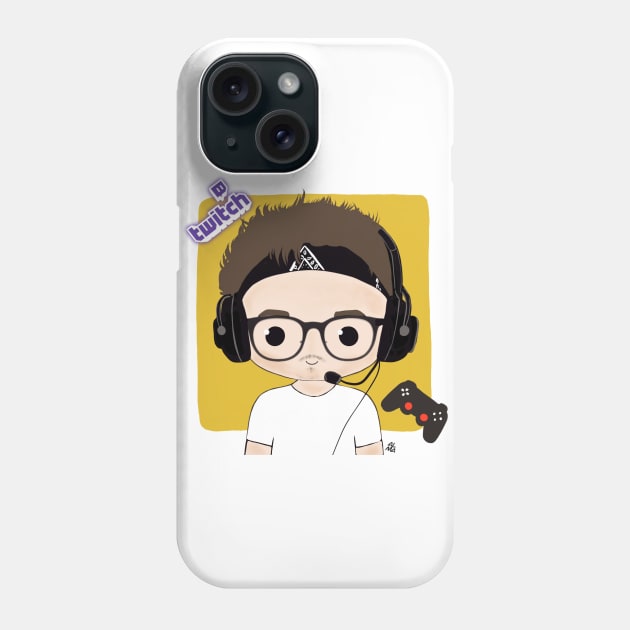 Charles Leclerc on Twitch Phone Case by cutedrivers