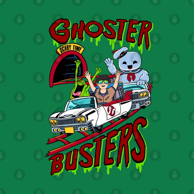 Ghoster Busters by COASTER TRAXX MERCH