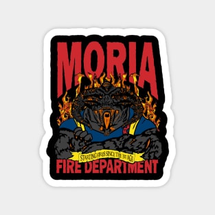 Moria Fire Department Magnet